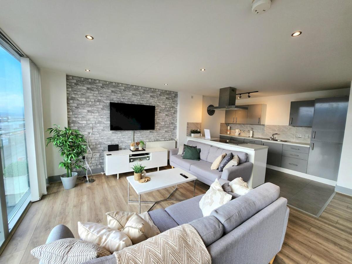 Pass The Keys Stunning Penthouse With Balcony Sunset Views Apartment Belfast Exterior photo